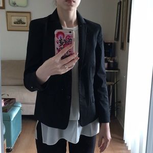NWOT Banana Republic 00P Cotton Blazer
